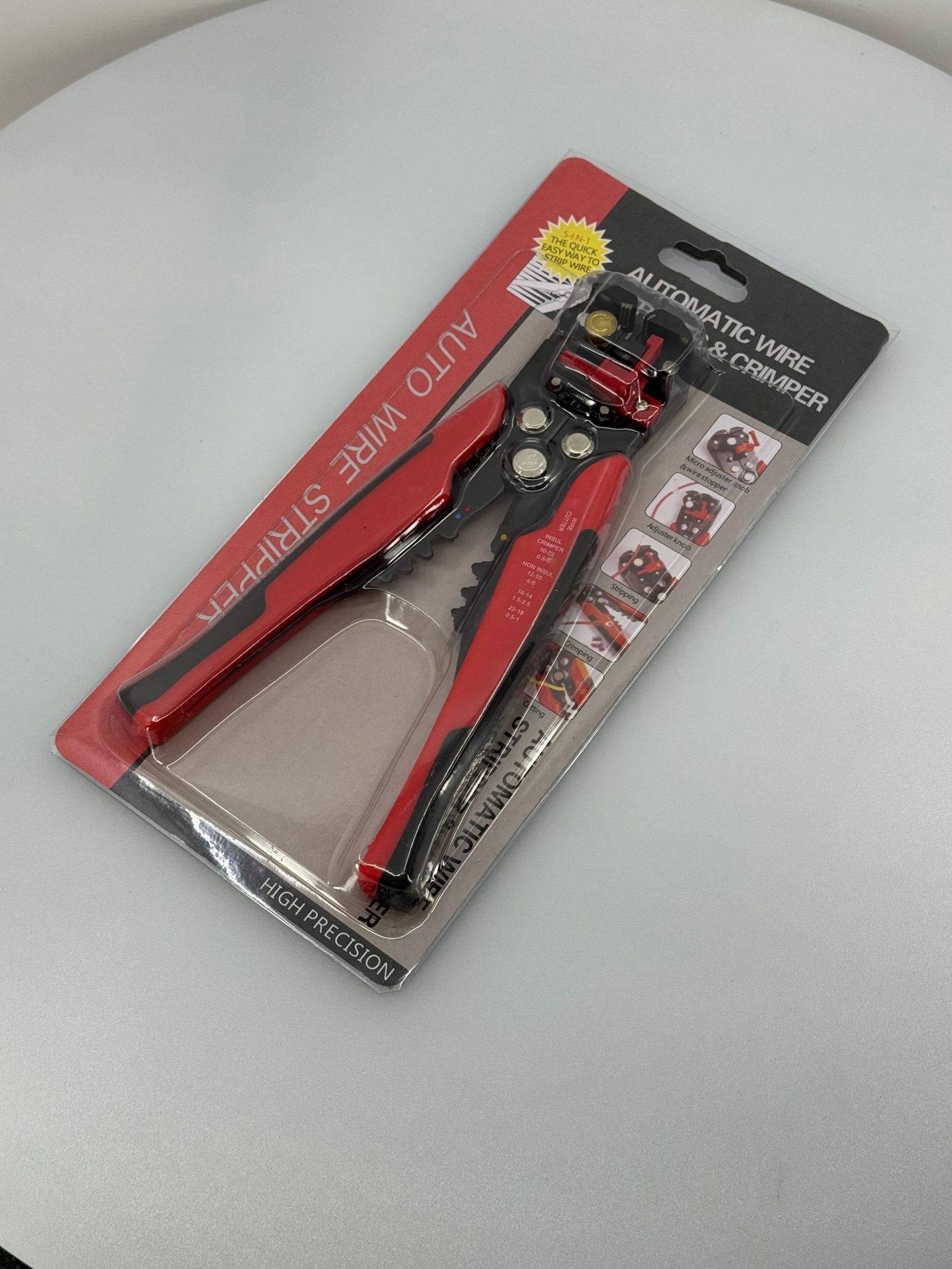 10 - 24 AWG Automatic Wire Stripper - West3D 3D Printing Supplies - 3DMakerParts