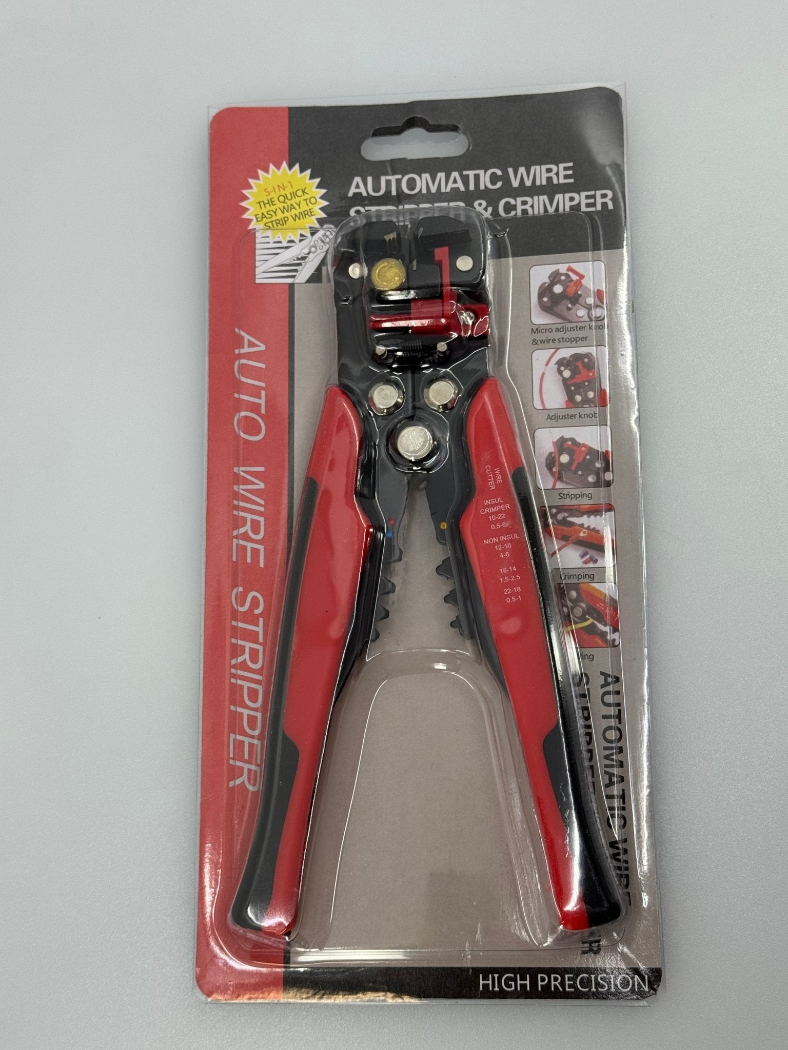10 - 24 AWG Automatic Wire Stripper - West3D 3D Printing Supplies - 3DMakerParts
