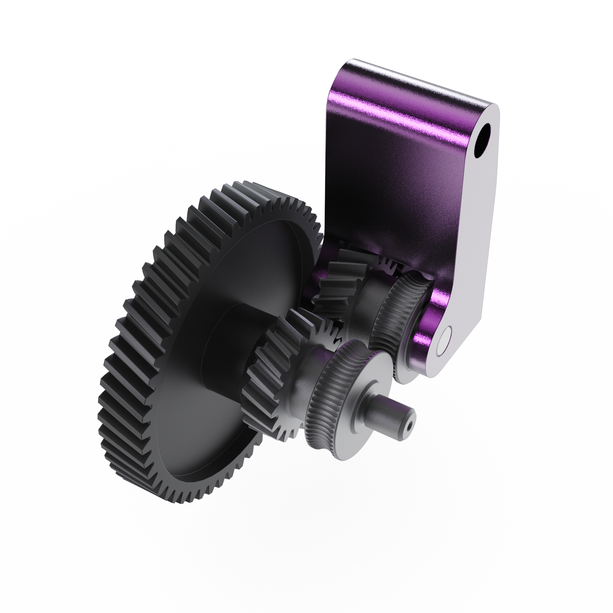 Bastion Coated Extruder Gears for Bambu Lab X1C, X1E, P1P & P1S