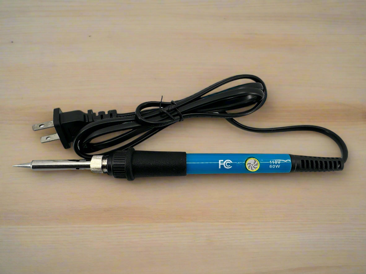 Temperature Regulated Analog 60w 110v Soldering Iron by 3DMakerParts (