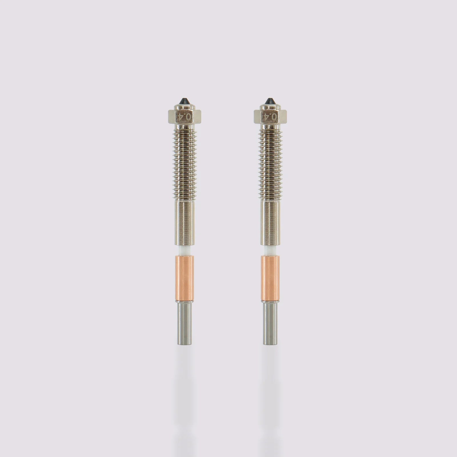 QIDI MAX4 Hardened Steel Bimetal Nozzles – OEM Replacement 2 Pack (Multiple Sizes)