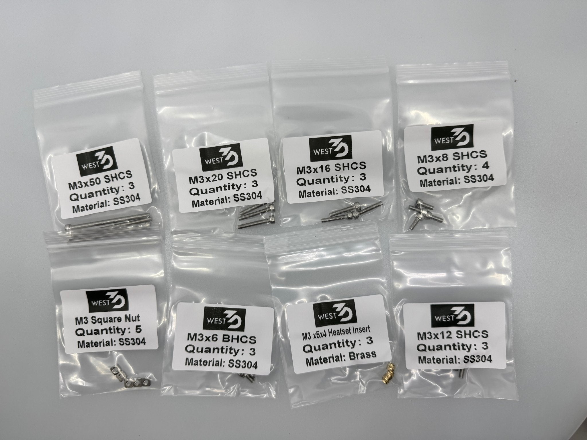 A4T - Another 4010 Toolhead Fastener Kit (BDF) - West3D 3D Printing Supplies - WEST3D
