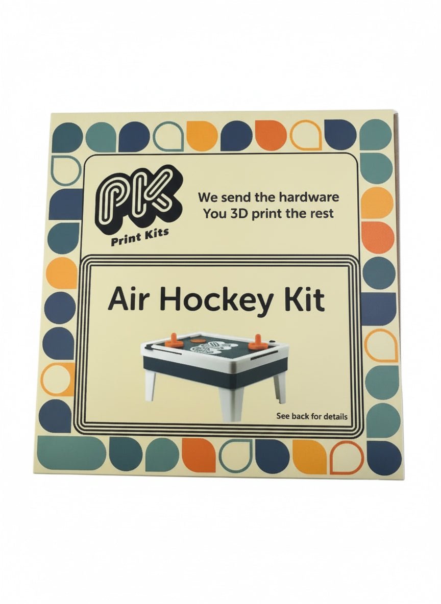 Air Hockey Toy Project Kit by PrintKits - West3D 3D Printing Supplies - PrintKits