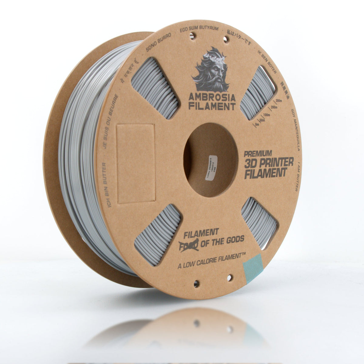 AMBROSIA ASA Filament of the Gods - 1KG Bambu AMS Friendly Cardboard Spools Premium 3D Printing Filament House ASA - West3D 3D Printing Supplies - AMBROSIA FILAMENT