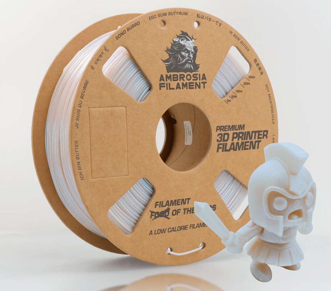 AMBROSIA Dolos Color Shifting ASA Filament of the Gods - 1KG Bambu AMS Friendly Cardboard Spools Premium 3D Printing Filament - West3D 3D Printing Supplies - AMBROSIA FILAMENT