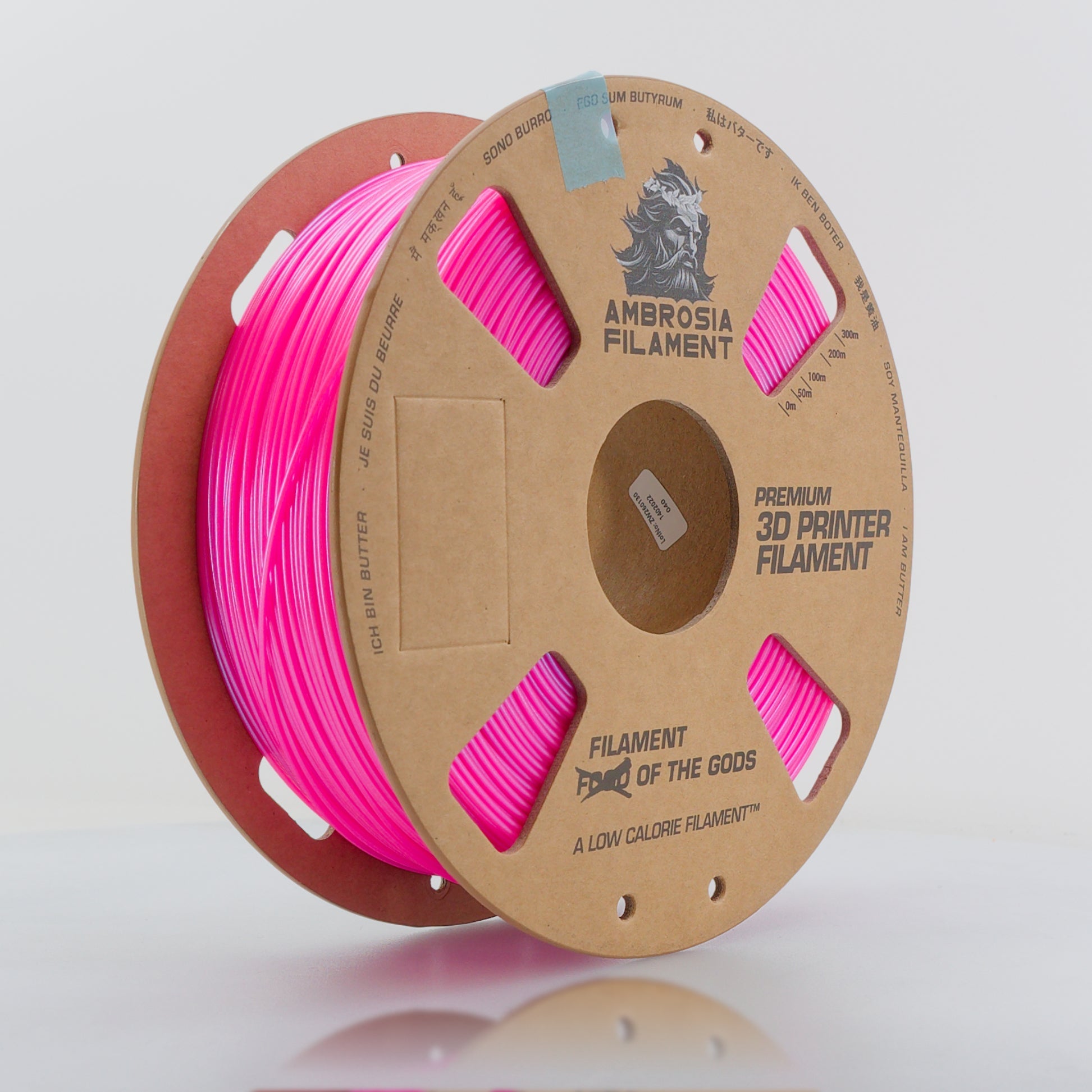 AMBROSIA Dolos Color Shifting ASA Filament of the Gods - 1KG Bambu AMS Friendly Cardboard Spools Premium 3D Printing Filament - West3D 3D Printing Supplies - AMBROSIA FILAMENT