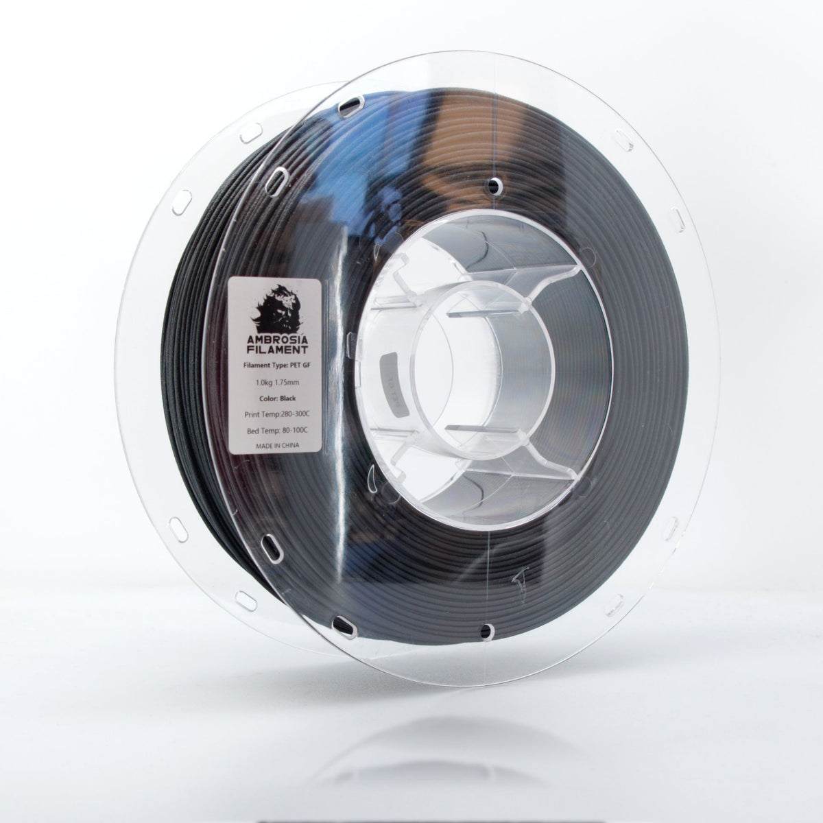 AMBROSIA PET-GF Glass Filled PET Filament of the Gods - 1KG Spool - West3D 3D Printing Supplies - AMBROSIA FILAMENT