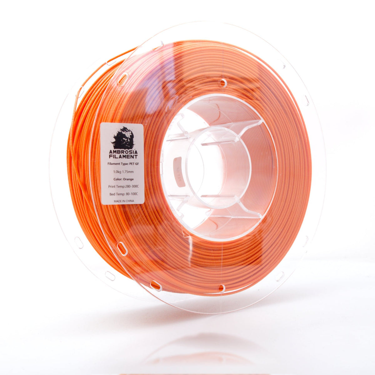 AMBROSIA PET-GF Glass Filled PET Filament of the Gods - 1KG Spool - West3D 3D Printing Supplies - AMBROSIA FILAMENT