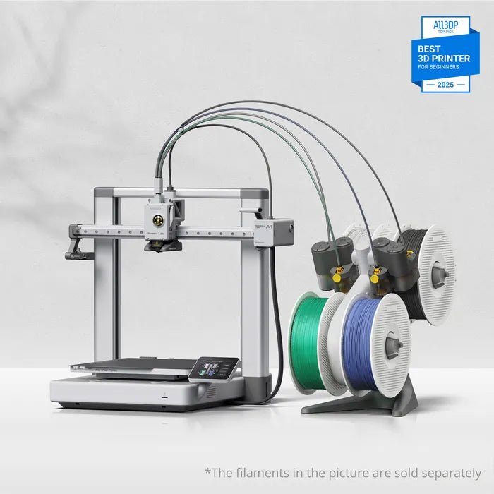 Bambu Lab A1 3D Printer and A1 AMS - Lite Combo - West3D 3D Printing Supplies - Bambu Lab