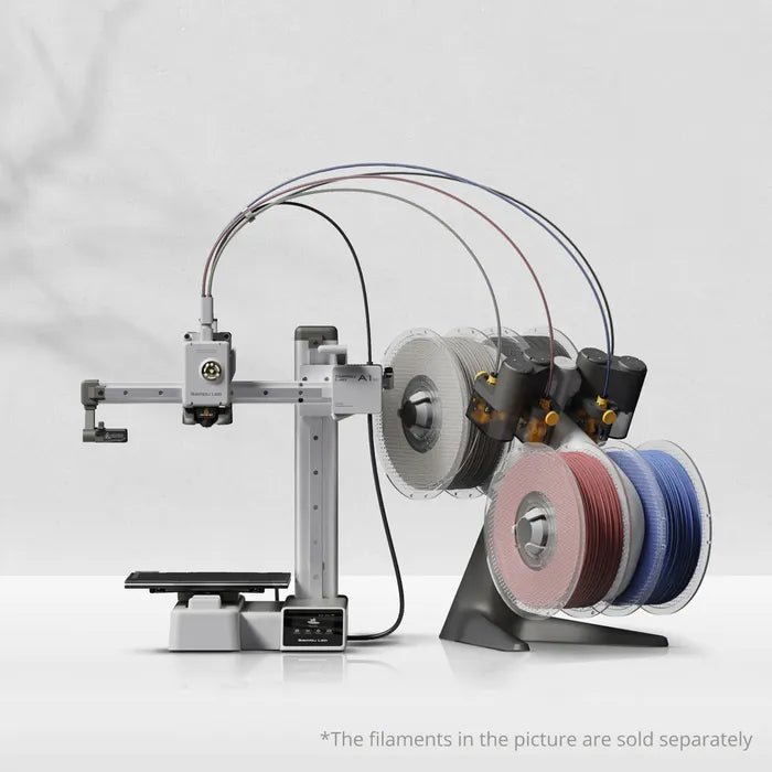 Bambu Lab A1 Mini 3D Printer and A1 Mini AMS - Lite Combo - West3D 3D Printing Supplies - Bambu Lab