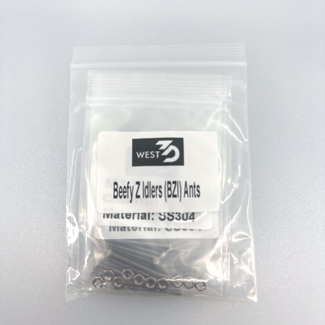 Beefy Idlers For Ants - Front and Z BFI and BZI (cleedlers) BDF Kit - West3D 3D Printing Supplies - WEST3D