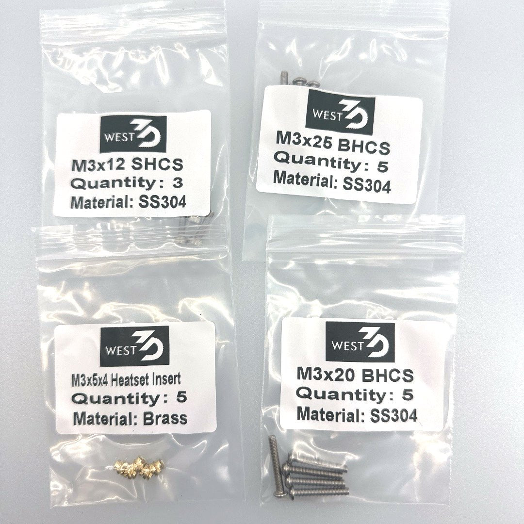 Beefy Idlers For Ants - Front and Z BFI and BZI (cleedlers) BDF Kit - West3D 3D Printing Supplies - WEST3D