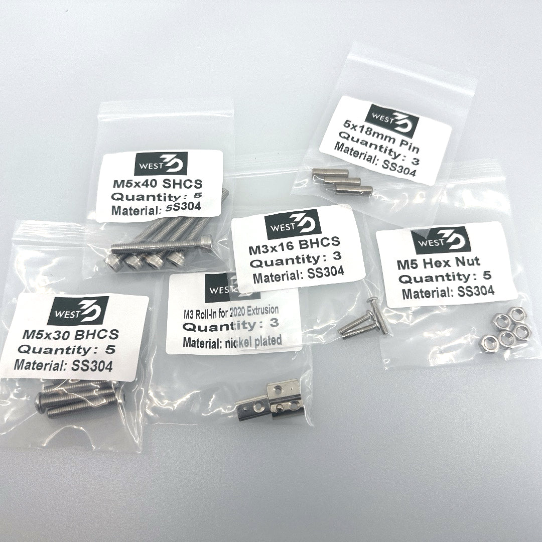 Beefy Idlers For V2.4 - Front and Z BFI and BZI (cleedlers) BDF Kit - West3D 3D Printing Supplies - WEST3D