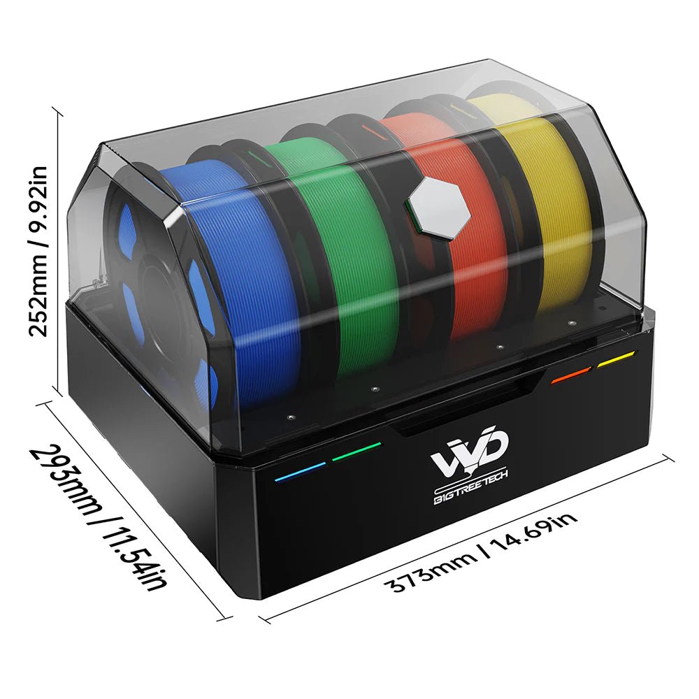 BIGTREETECH ViViD Multi - Color Filament System and Dryer Box for Klipper 3D Printers - West3D 3D Printing Supplies - BTT