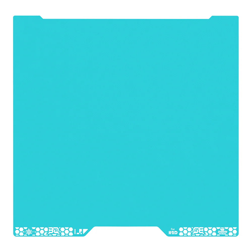 Biqu CryoGrip Pro Glacier Build Plate for 3D Printers - Extreme Grip Semi - Smooth Texture - West3D 3D Printing Supplies - BTT