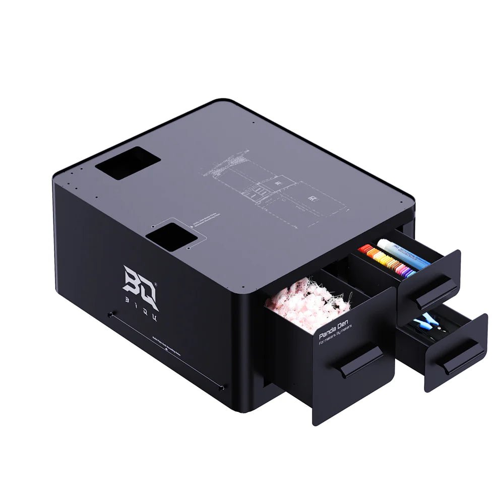 Biqu Panda Den Stackable Storage Box for Bambu Lab A/P/X Series (A1, P1, P2, X1) - West3D 3D Printing Supplies - BTT