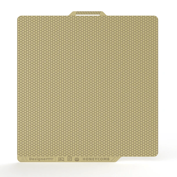 Biqu Panda Designer Series Build Plate for Bambu Labs P1 and X1 - Double Sided Honeycomb and Houdstooth - West3D 3D Printing Supplies - BTT
