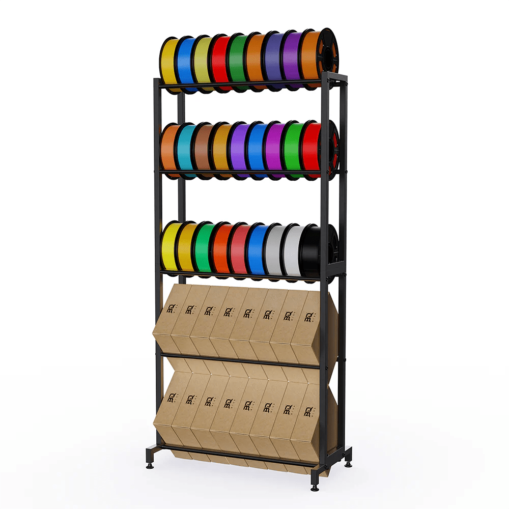 Biqu Panda Filament Storage Feed Rack 5 - tier holds 40+ 1kg spools - West3D 3D Printing Supplies - BTT