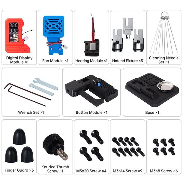 BIQU Panda Hotend Wizard – Bambu Lab Hotend Unclogging and Repair Station - West3D 3D Printing Supplies - BTT