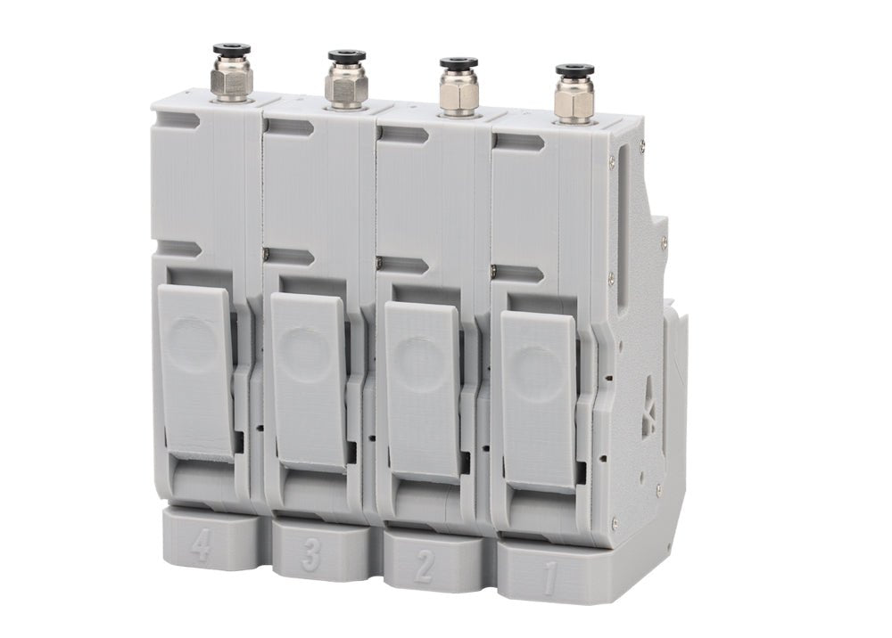 BMCU 370 DIY Multi - Filament System for Bambu A1 / A1 Mini - West3D 3D Printing Supplies - TriangleLab