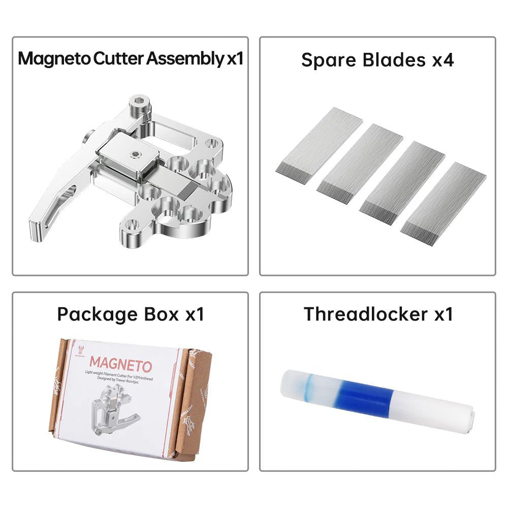 BTT Magneto Cutter Auto - Loading Magnetic Filament Cutter for VzBot 3D Printer Toolhead - West3D 3D Printing Supplies - BTT