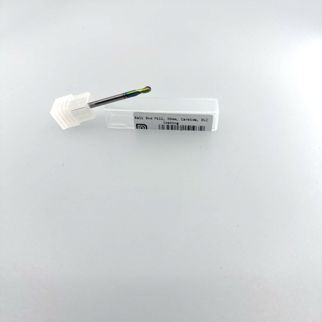 Carbide End Mills with DLC coating for CNC Machines (e.g. Milo CNC) - West3D 3D Printing Supplies - LDO Motors