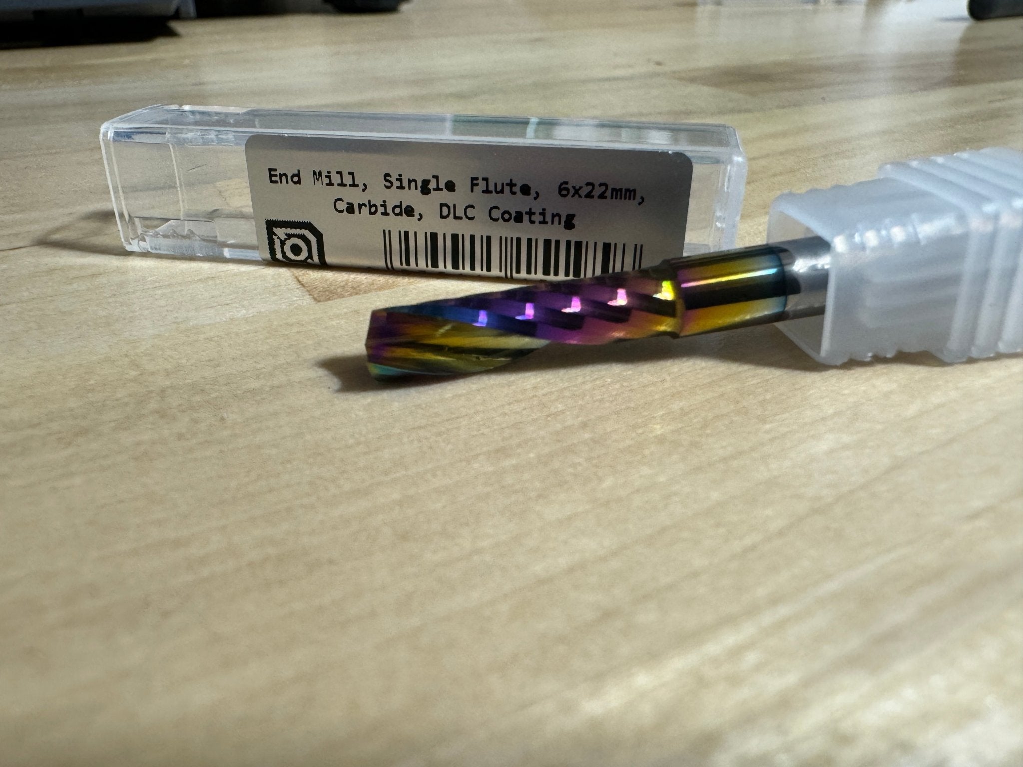 Carbide End Mills with DLC coating for CNC Machines (e.g. Milo CNC) - West3D 3D Printing Supplies - LDO Motors