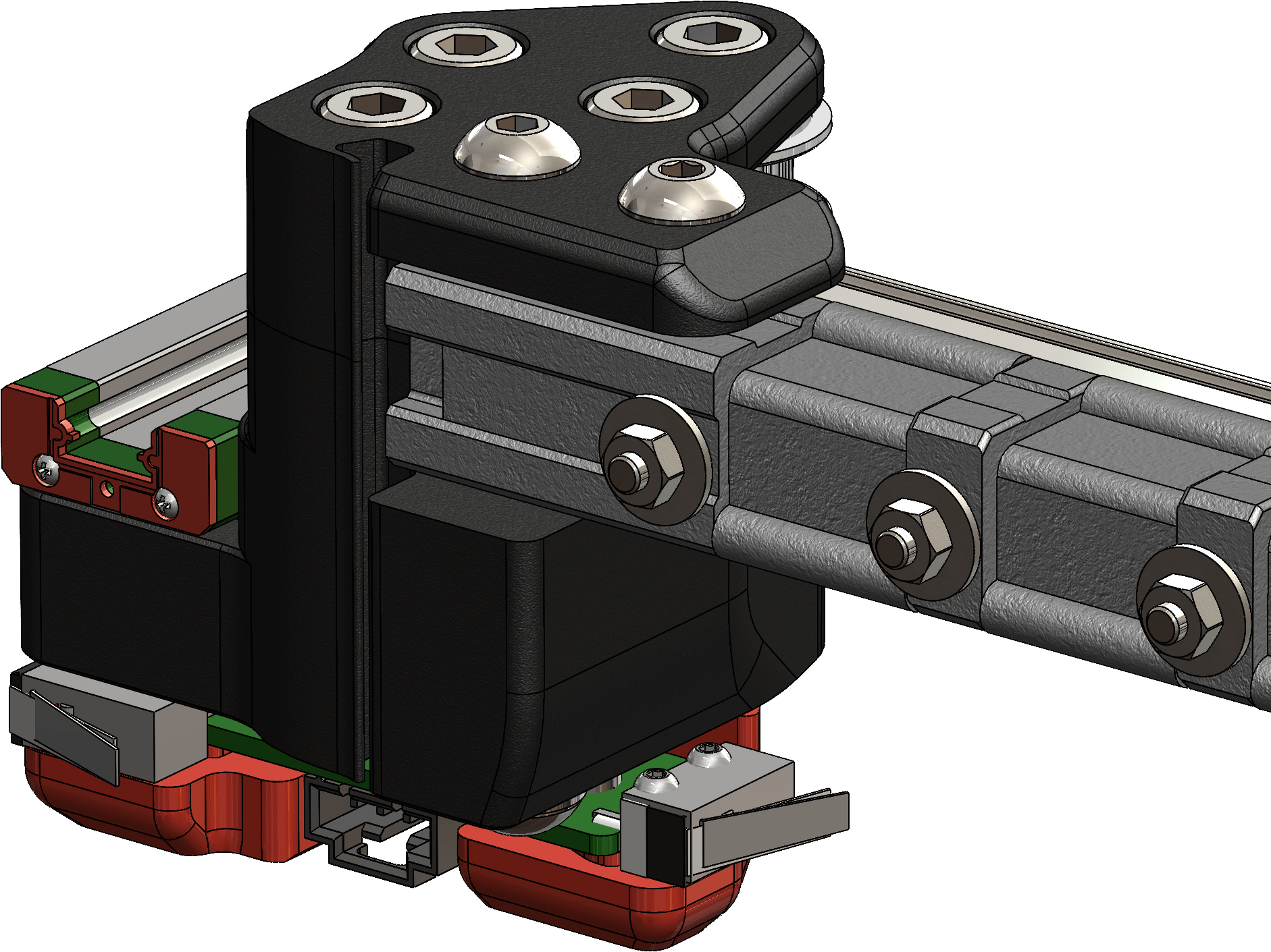 Carbonara Carbon Fiber X Beam for Voron and Monolith Gantry 3D Printers - West3D 3D Printing Supplies - Carbon - ara
