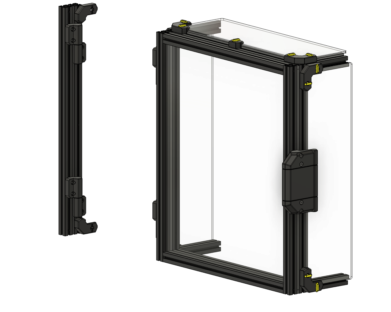 Colony Clacker Door Kit for Micron with or without Panel (Fridge Door / Clicky - Clack) - West3D 3D Printing Supplies - LDO Systems