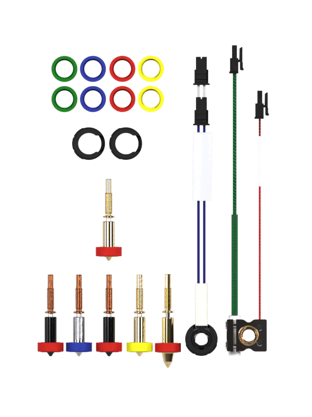 E3D Revo Hot Side Heater Core and Nozzle Kit- Starter / High Flow / Genius - West3D 3D Printing Supplies - E3D