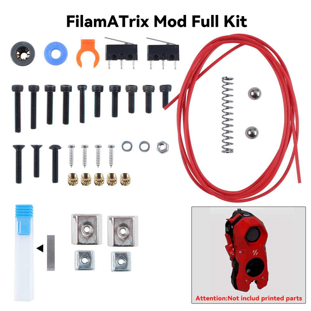 FilamATrix Kit Stealthburner toolhead filament cutting mod by Thunderkeys - West3D 3D Printing Supplies - FYSETC