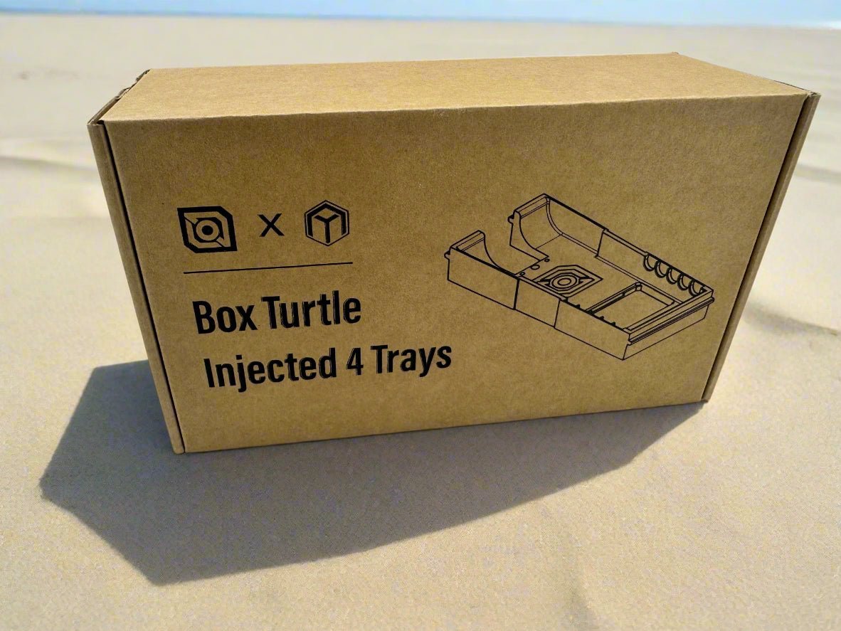 Injection Molded Trays for Box Turtle (4 pieces) - West3D 3D Printing Supplies - LDO Systems