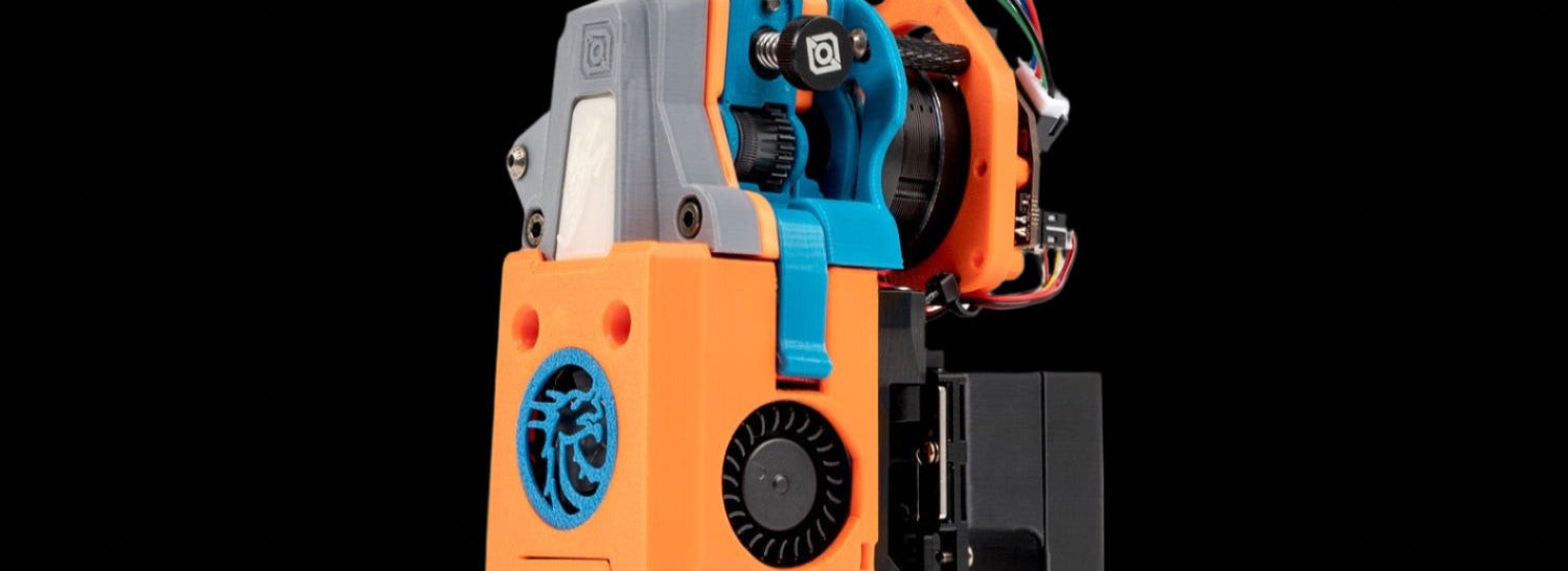 Jabberwocky Complete Toolhead with Filament Cutter and Extruder for 3D printers and Multi - Filament setups - West3D 3D Printing Supplies - LDO Systems