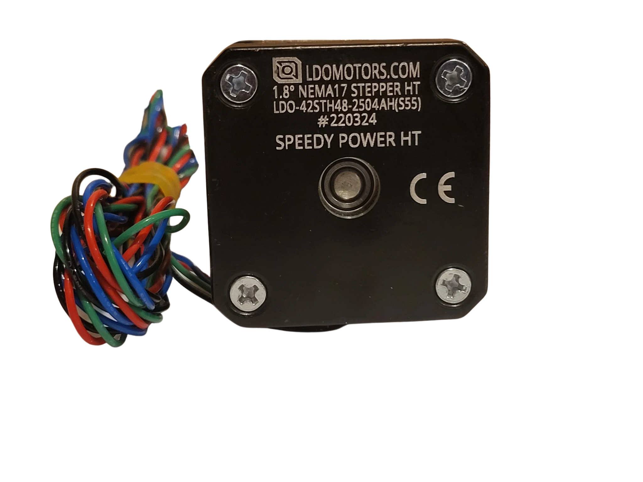 LDO Motors 42STH48 - 2504AH (S55) Super Power High Temp NEMA 17 Stepper Motor - High Performance High Temperature 55mm Shaft - West3D 3D Printing Supplies - LDO Motors