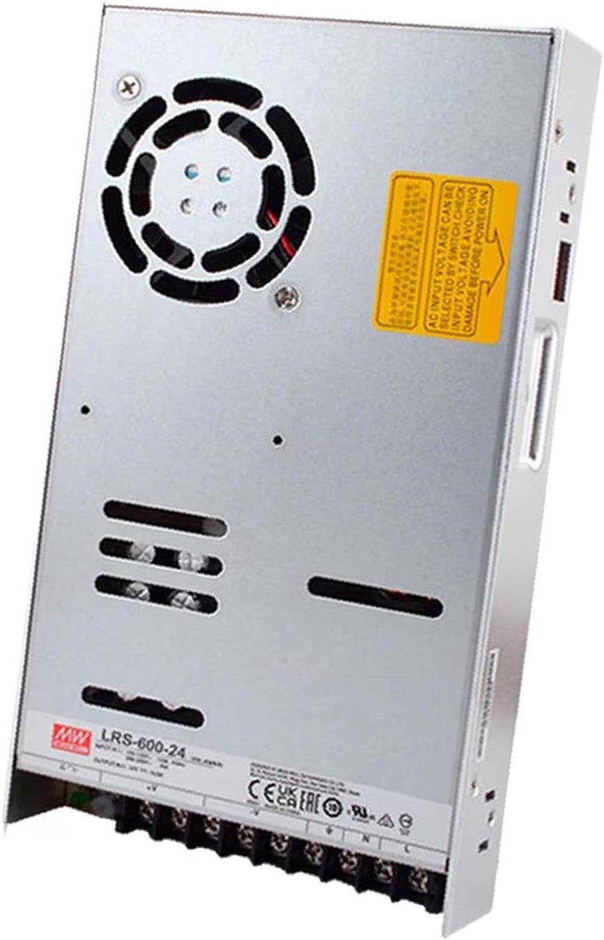 Mean Well LRS - 600 - 24 600W 24V 25A Power Supply (PSU) - West3D 3D Printing Supplies - Mean Well