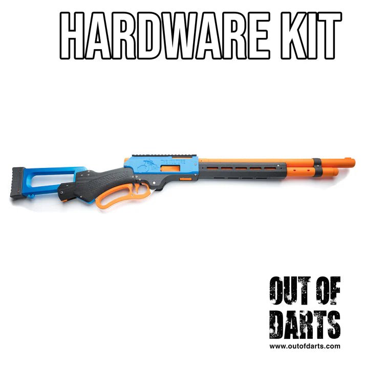 MHP Vulture Hardware Kit - Out of Darts 3D Printed Foam Dart Blaster - West3D 3D Printing Supplies - Out of Darts