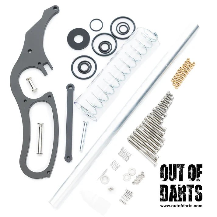 MHP Vulture Hardware Kit - Out of Darts 3D Printed Foam Dart Blaster - West3D 3D Printing Supplies - Out of Darts