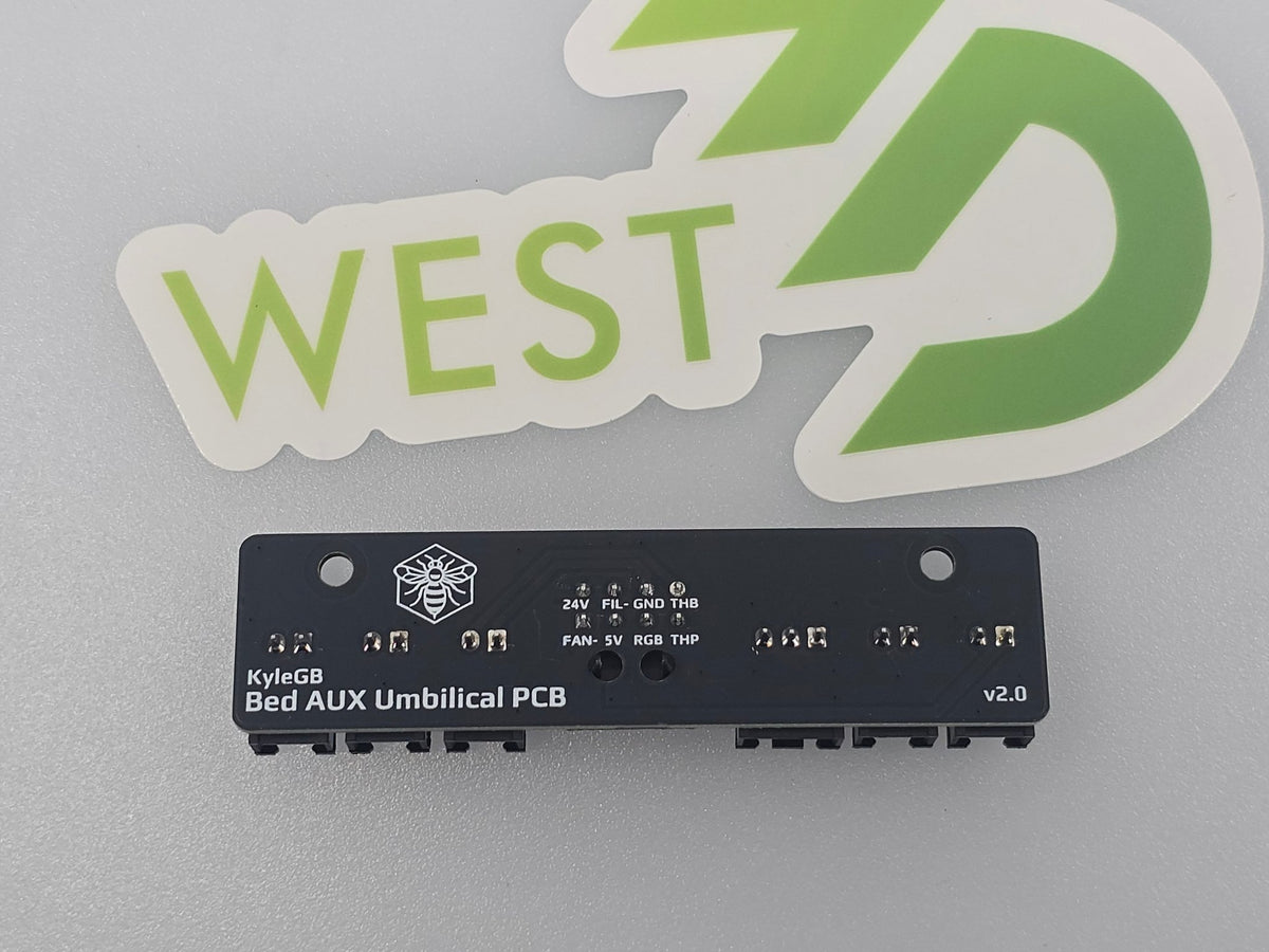 Micron Bed Auxiliary Umbilical Board - West3D 3D Printing Supplies - LDO Systems