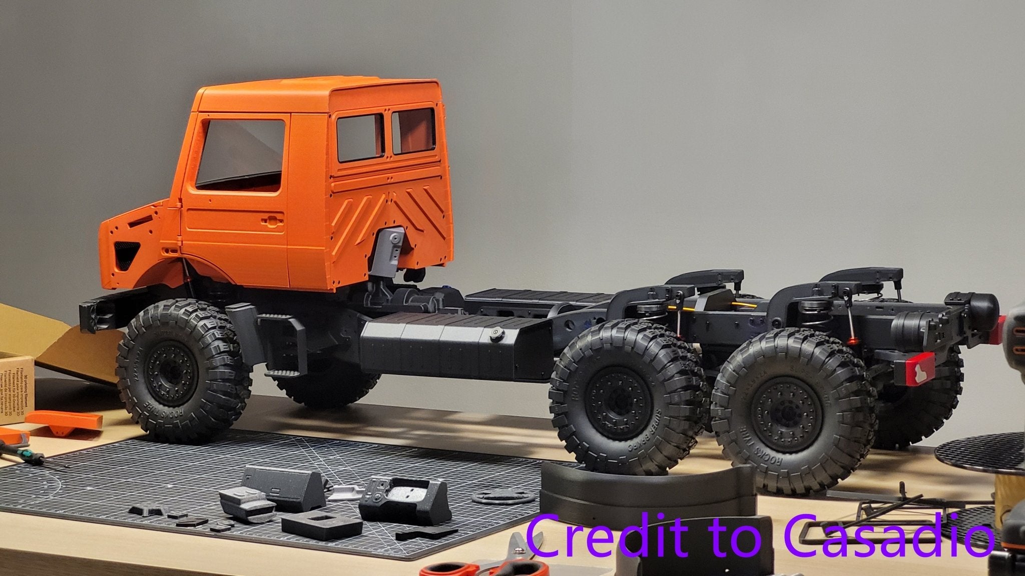 MOG and MOG Lite Massive 3D Printer Project RC Overland Truck (4x4 and 6x6 Compatible) - West3D 3D Printing Supplies - LDO Systems