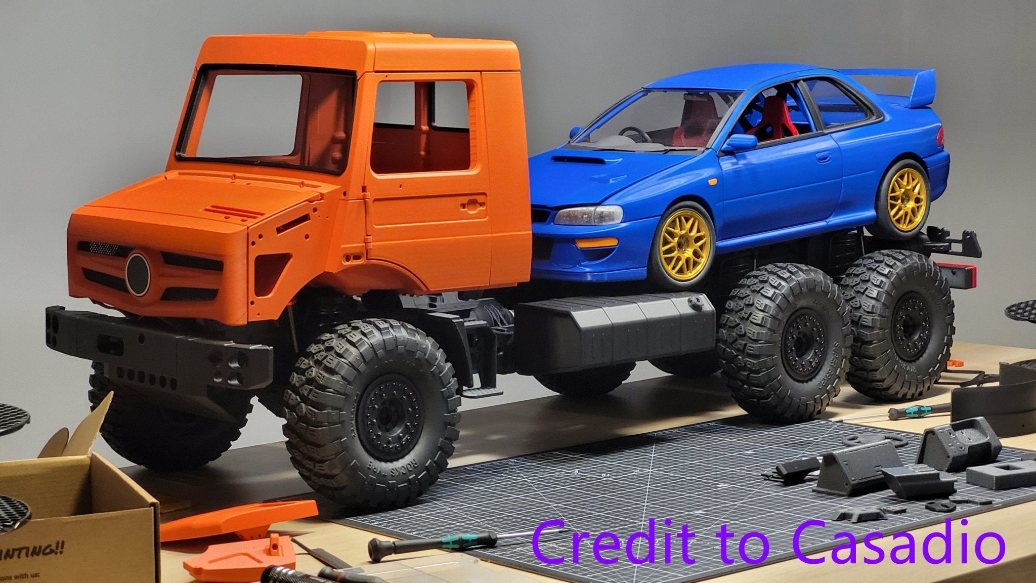 MOG and MOG Lite Massive 3D Printer Project RC Overland Truck (4x4 and 6x6 Compatible) - West3D 3D Printing Supplies - LDO Systems