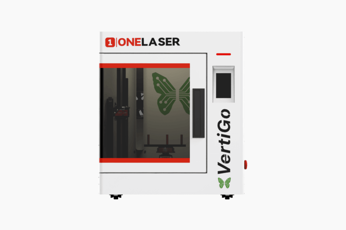 OneLaser VertiGo™ - Performance Rotary Laser for Drinkware (38W RF) - West3D 3D Printing Supplies - OneLaser