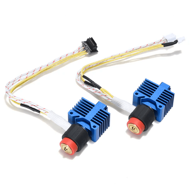 HIKUDIY Hotend Kit voor Bambu Labs X1/X1C 3D-printer, met geplateerd koperen verwarmingsblok, mondstuk van gehard staal, siliconen sok voor hotend, thermistor (niet voor P1S/P1P HIKUDIY Hotend Kit voor Bambu Labs X1/X1C 3D-printer, met geplateerd koperen verwarmingsblok, mondstuk van gehard staal, siliconen sok voor hotend, thermistor (niet voor P1S/P1P