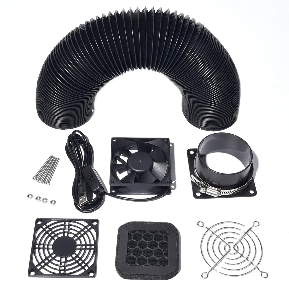 Panda Shelter and Ventilation Kit - 3D Printing Enclosure for Bambu A1 / A1 Mini - West3D 3D Printing Supplies - BTT