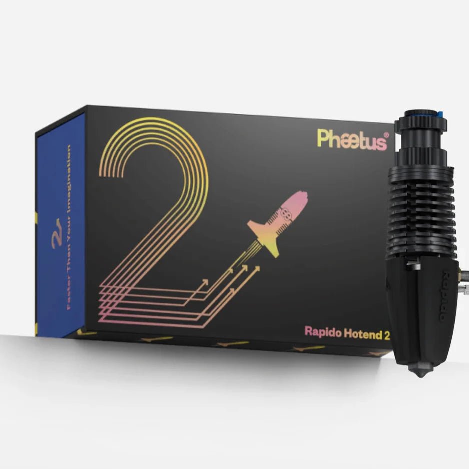 Phaetus Rapido 2 Fiber (2F) Hotend (Hot End) - UHF Plus (PT1000) - West3D 3D Printing Supplies - Phaetus