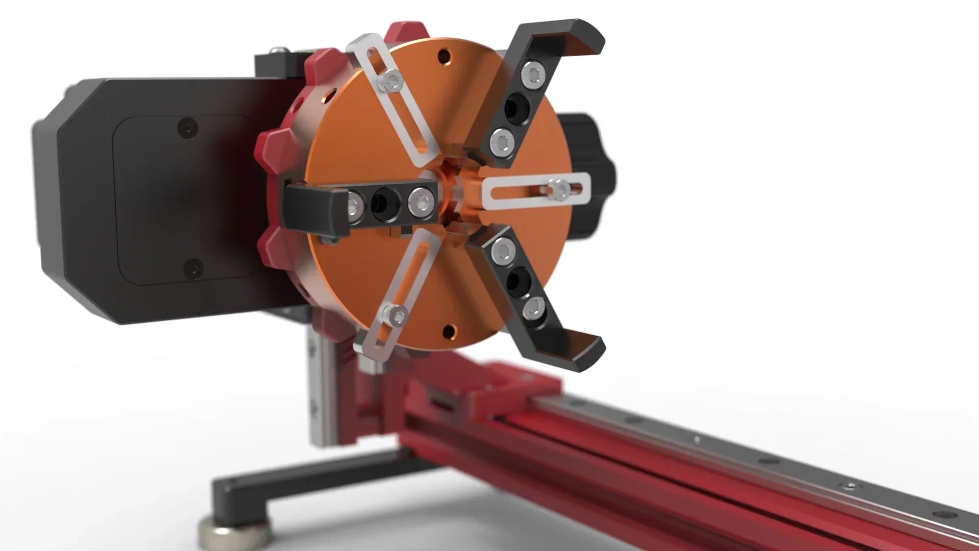 PiBurn Grip 2 – World’s Best Chuck Laser Rotary for your Laser Engraver - West3D 3D Printing Supplies - OneLaser