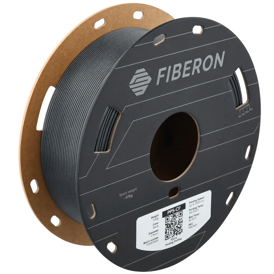 Polymaker Fiberon Engineering Filament - PPS - CF10 (500g) - West3D 3D Printing Supplies - Polymaker