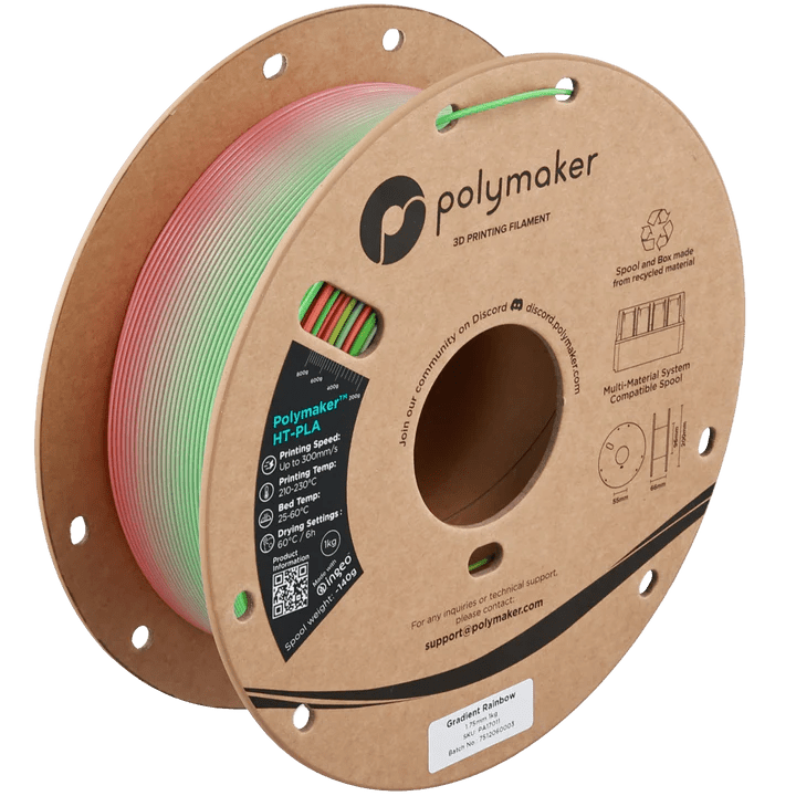 Polymaker HT - PLA High Temperature PLA - West3D 3D Printing Supplies - Polymaker