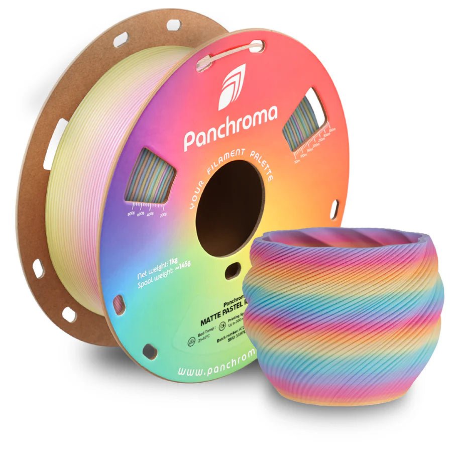 Polymaker Panchroma Gradient Rainbow PLA 3D Printer Filament 1KG 1.75mm - West3D 3D Printing Supplies - Polymaker