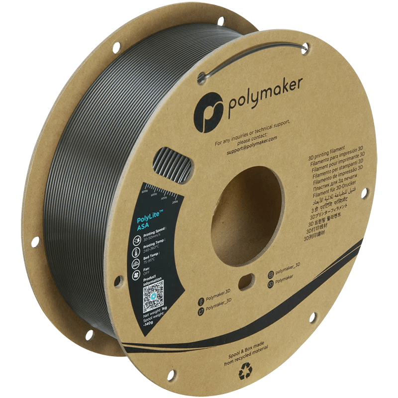 Polymaker PolyLite ASA 3D Printer Filament 1KG 1.75mm - West3D 3D Printing Supplies - Polymaker