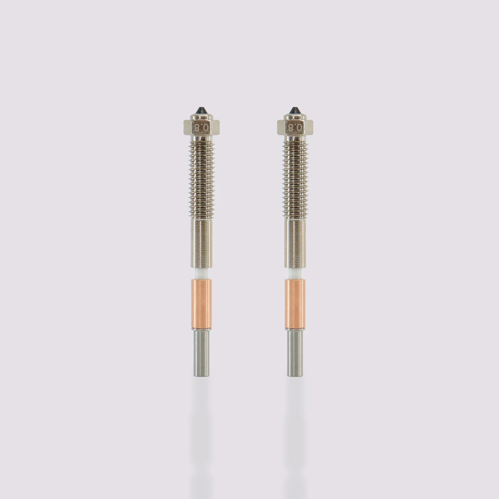 QIDI MAX4 Hardened Steel Bimetal Nozzles – OEM Replacement 2 Pack (Multiple Sizes) - West3D 3D Printing Supplies - QIDI TECH